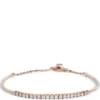 Adjustable Diamond Bar Bracelet, 14K Rose Gold