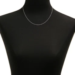 Adjustable Rolo Chain Necklace 18K, 18"