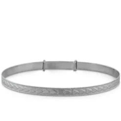 Baby Bangle in Silver