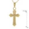 Baby Cross Pendant 14K