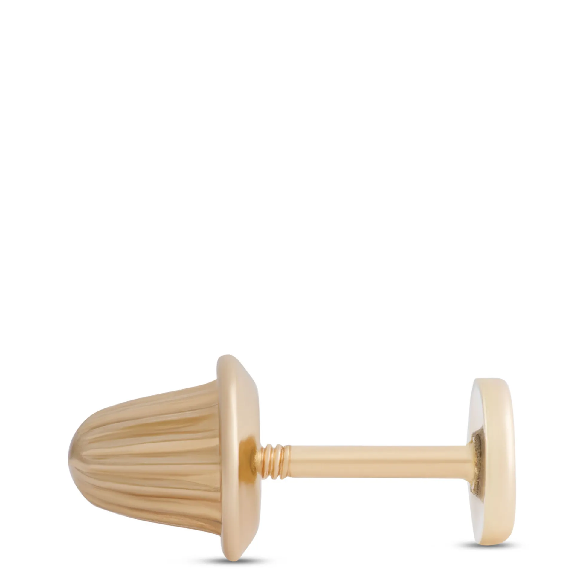 Baby Screwback Stud Earrings, 14K Yellow Gold