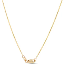 Baguette Diamond Station Necklace, ⅔ Total Carat Weight, 14K Two Tone Gold