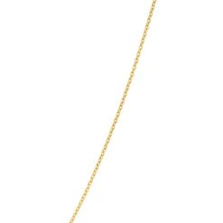 Baguette Diamond Station Necklace, ⅔ Total Carat Weight, 14K Two Tone Gold