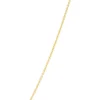 Baguette Rainbow Sapphire Necklace, 14K Yellow Gold