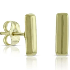 Bar Earrings 14K
