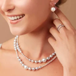 Baroque Cultured Pearl Drop Earrings, 14K Yellow Gold