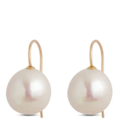 Baroque Cultured Pearl Drop Earrings, 14K Yellow Gold