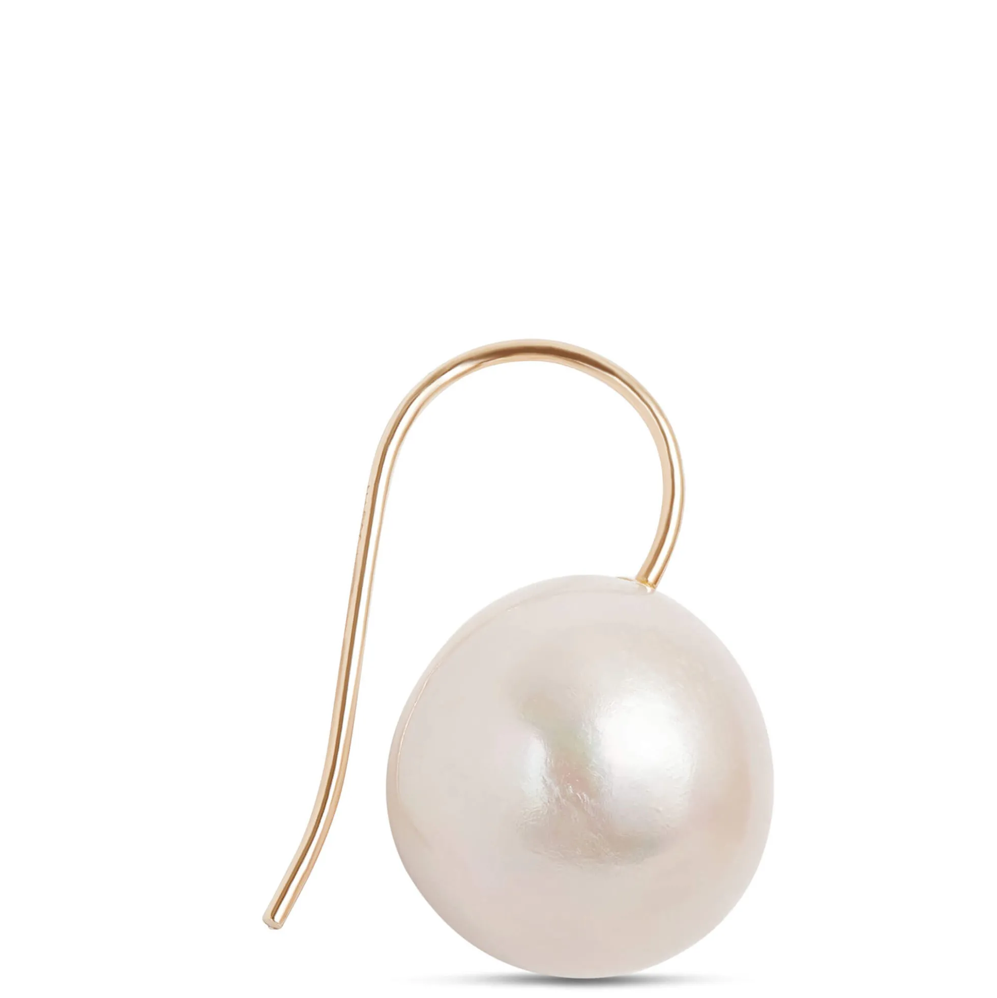 Baroque Cultured Pearl Drop Earrings, 14K Yellow Gold