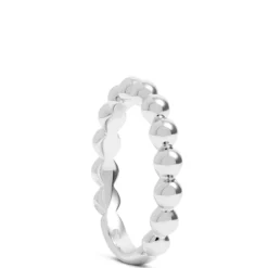 Beaded Band in Sterling Silver