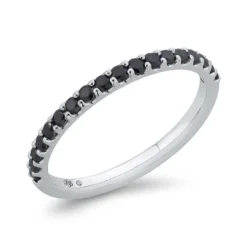 Bella Ponte Black Diamond Band 14K