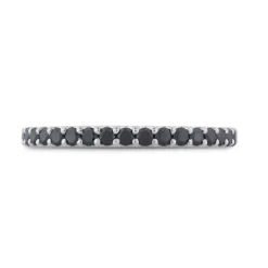 Bella Ponte Black Diamond Band 14K