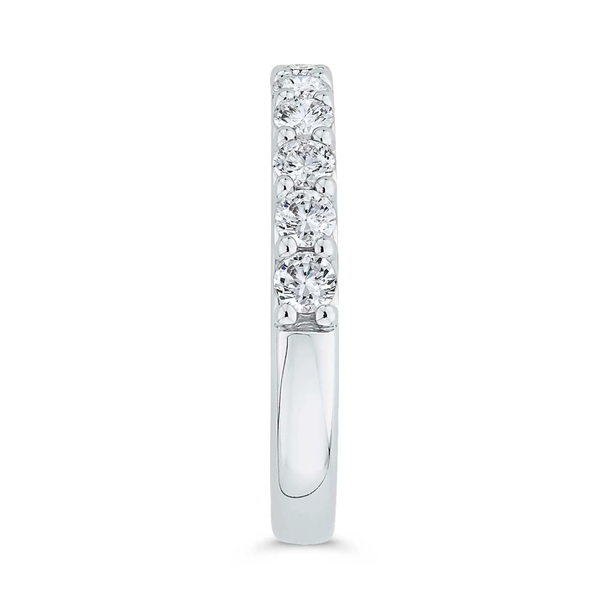 Bella Ponte Diamond Band in Platinum
