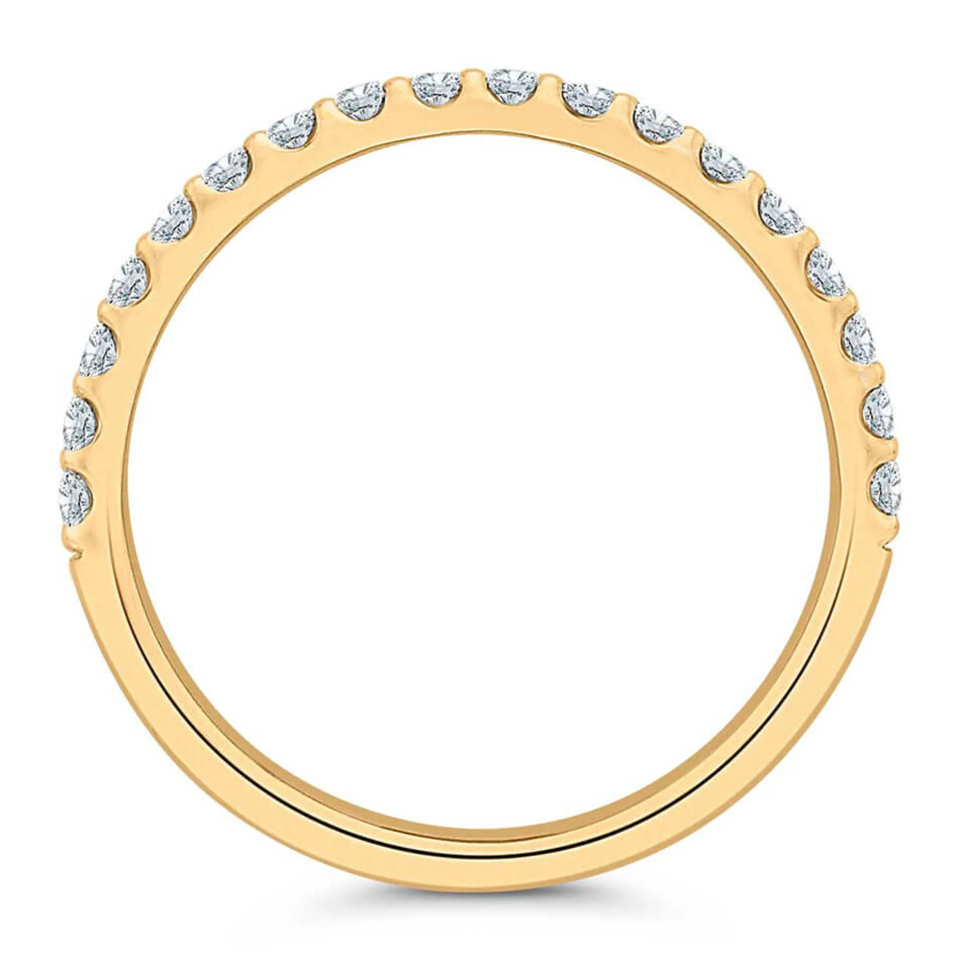 Bella Ponte Diamond Band 14K, 1/4 ctw.