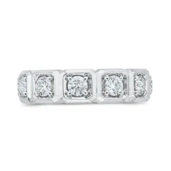Bella Ponte Diamond Band, 14K White Gold