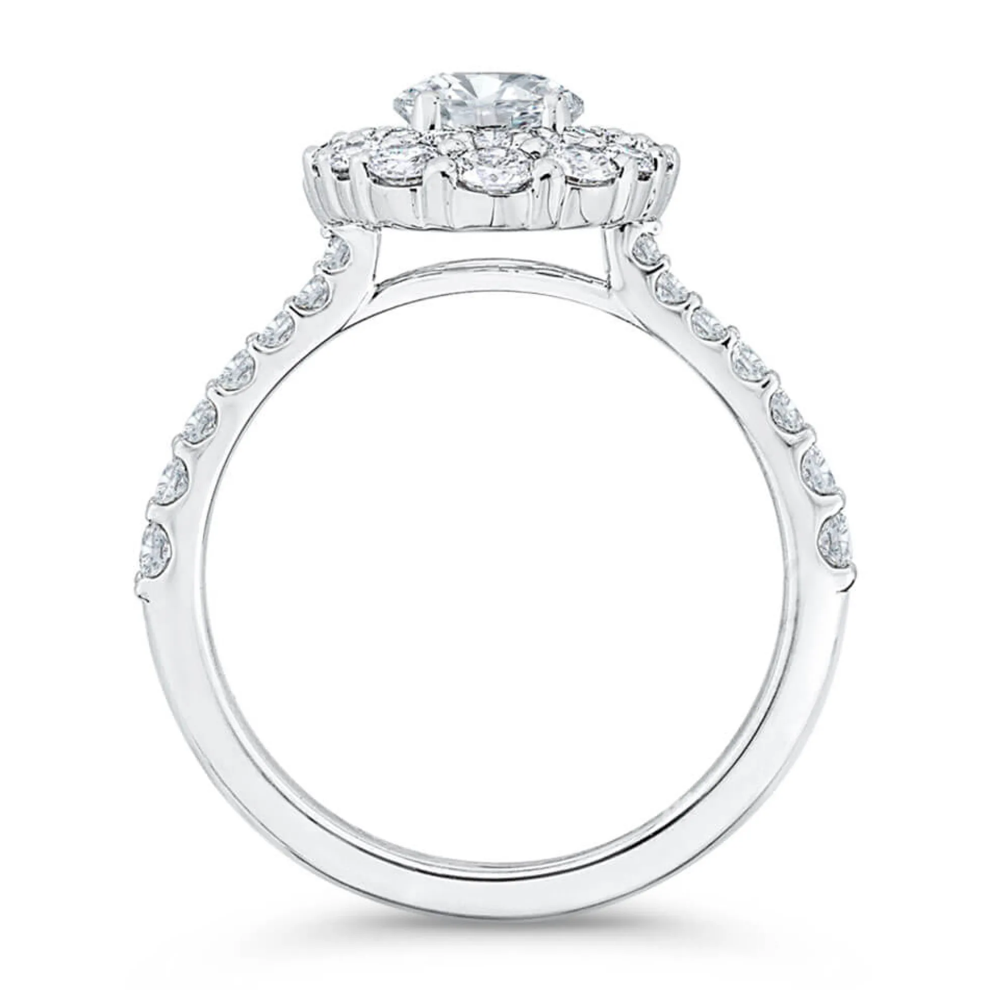 Bella Ponte Diamond Engagement Ring Setting 14K