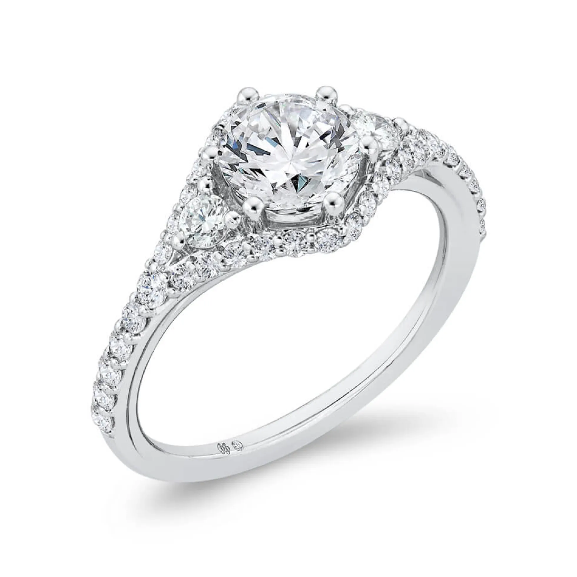 Bella Ponte Diamond Engagement Ring Setting 14K