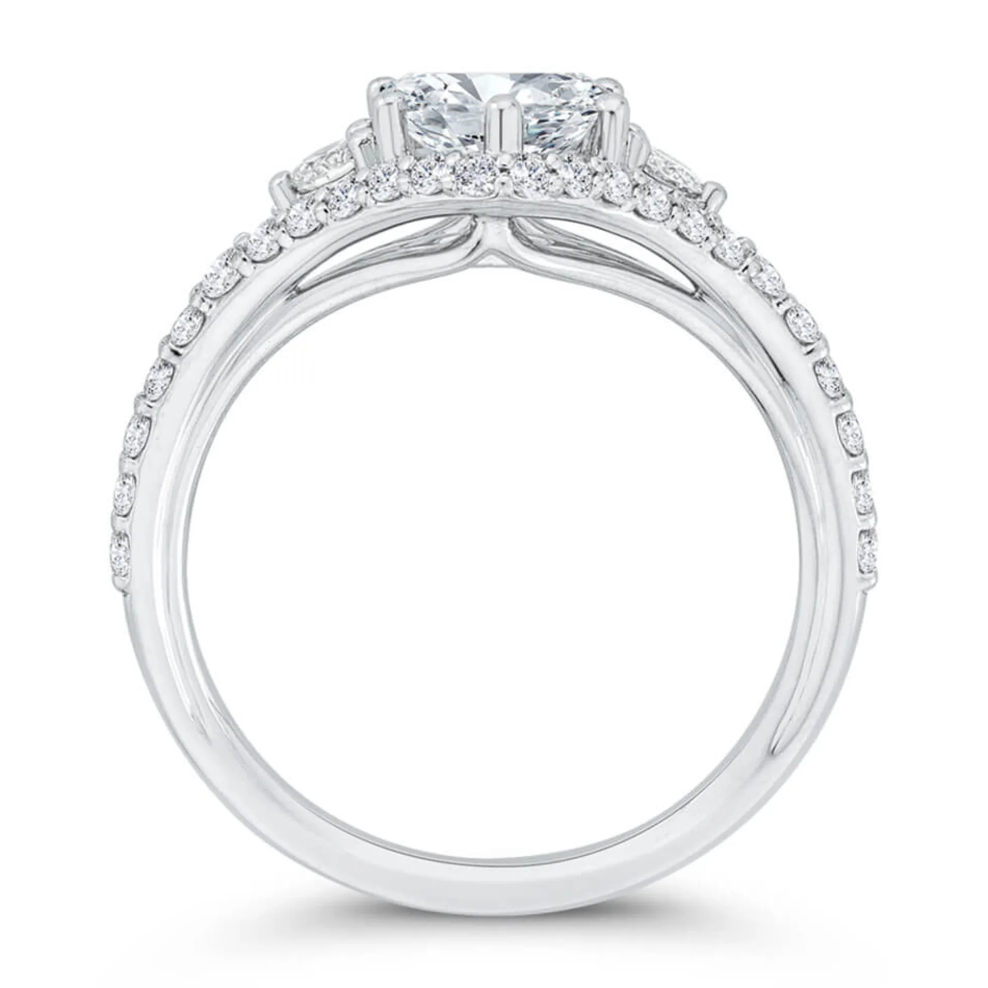 Bella Ponte Diamond Engagement Ring Setting 14K