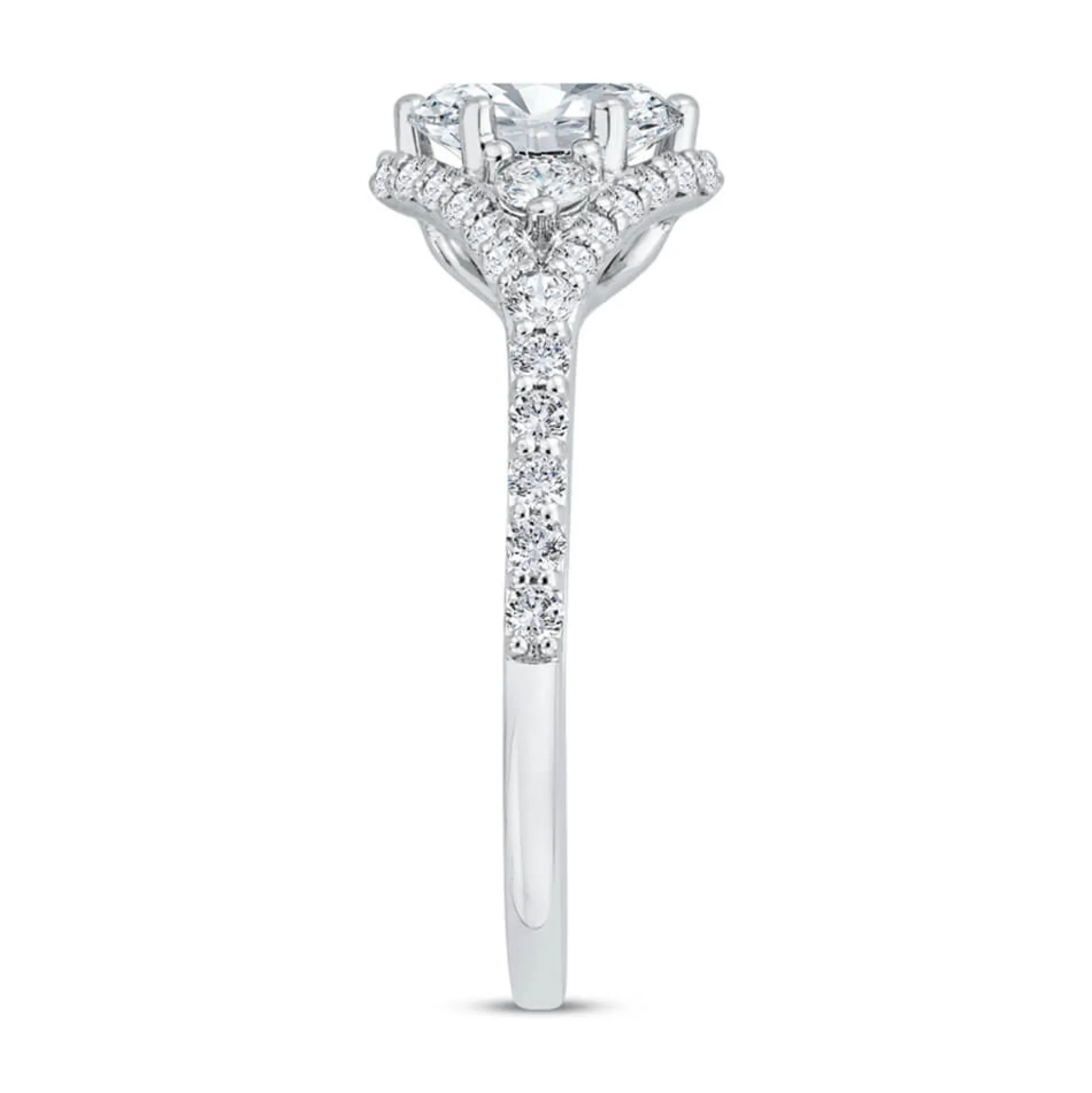 Bella Ponte Diamond Engagement Ring Setting 14K