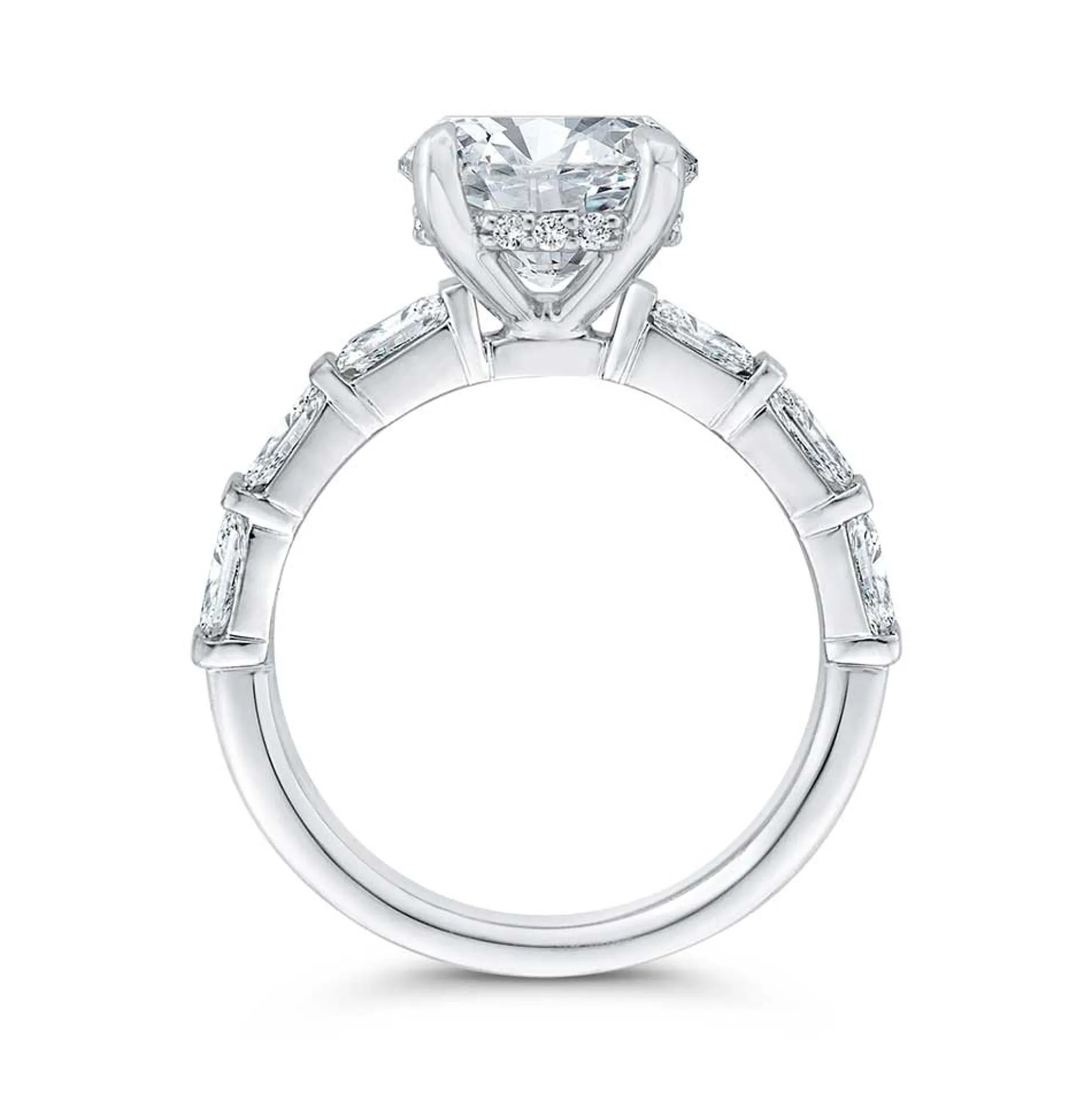 Bella Ponte Diamond Engagement Ring Setting 14K