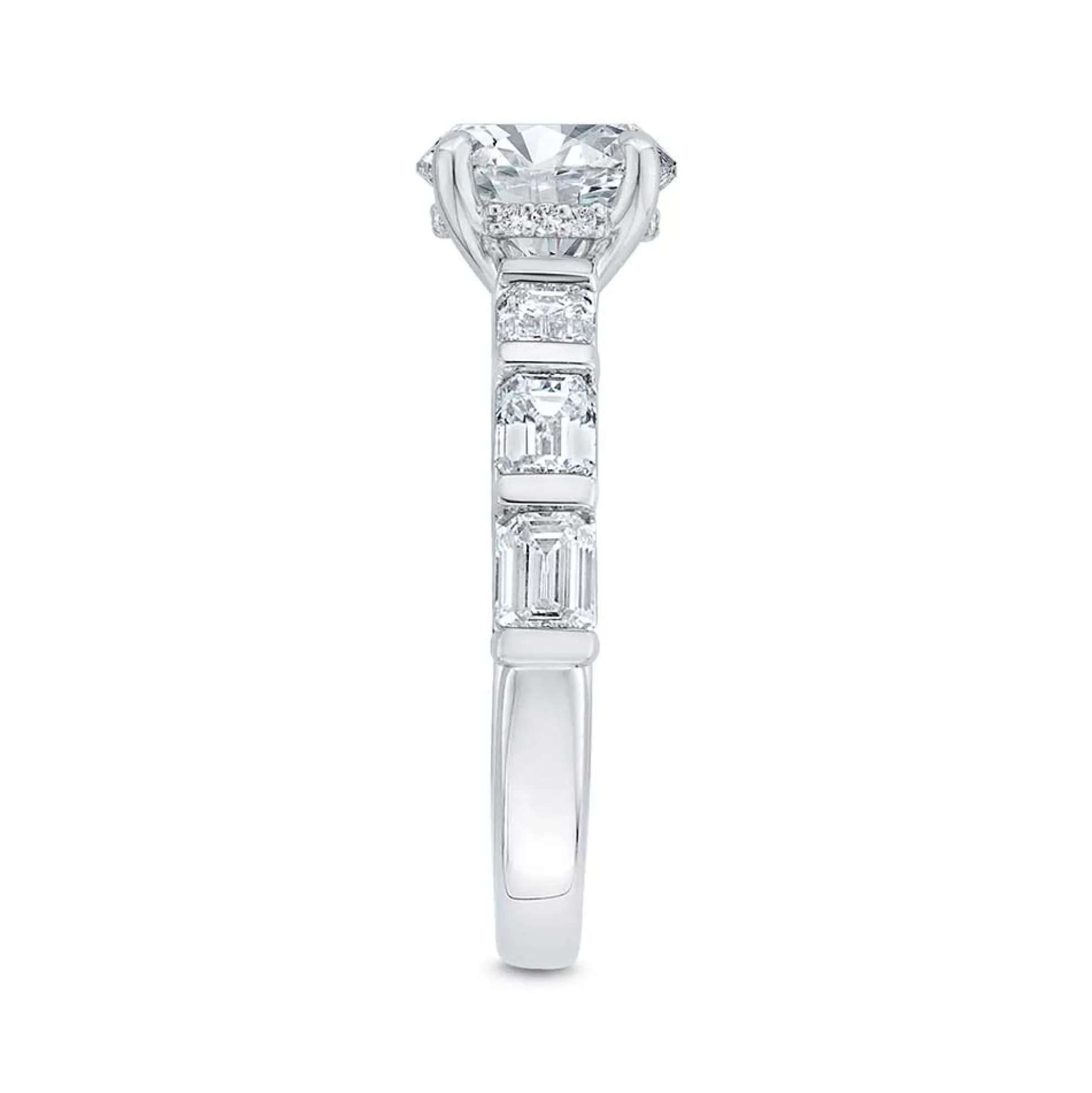 Bella Ponte Diamond Engagement Ring Setting 14K