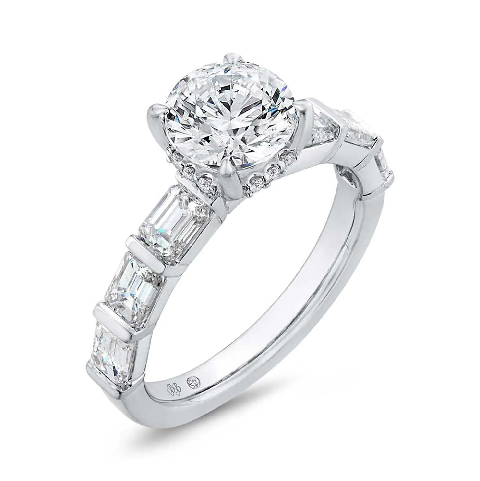 Bella Ponte Diamond Engagement Ring Setting 14K