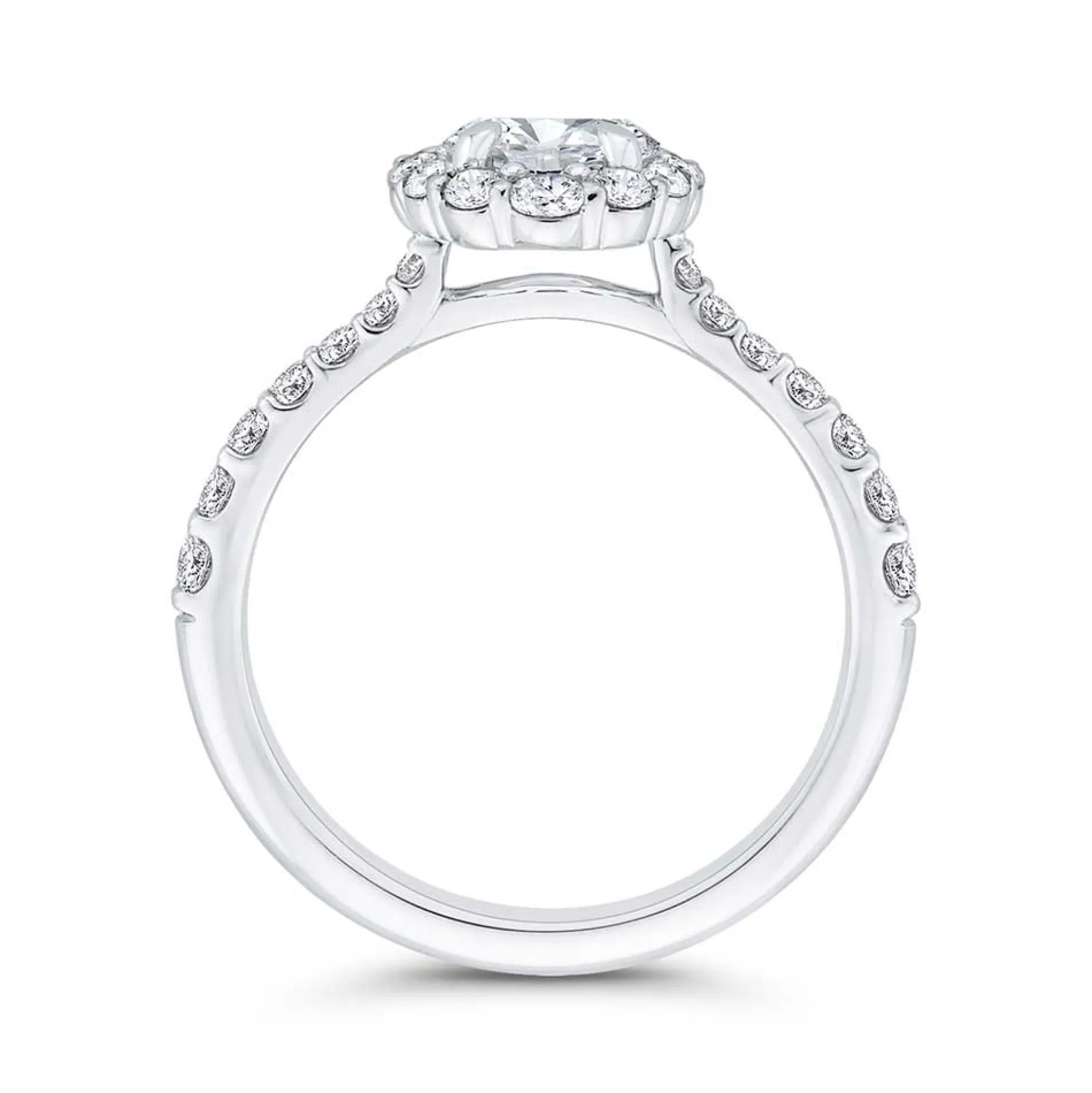 Bella Ponte Diamond Engagement Ring Setting 14K