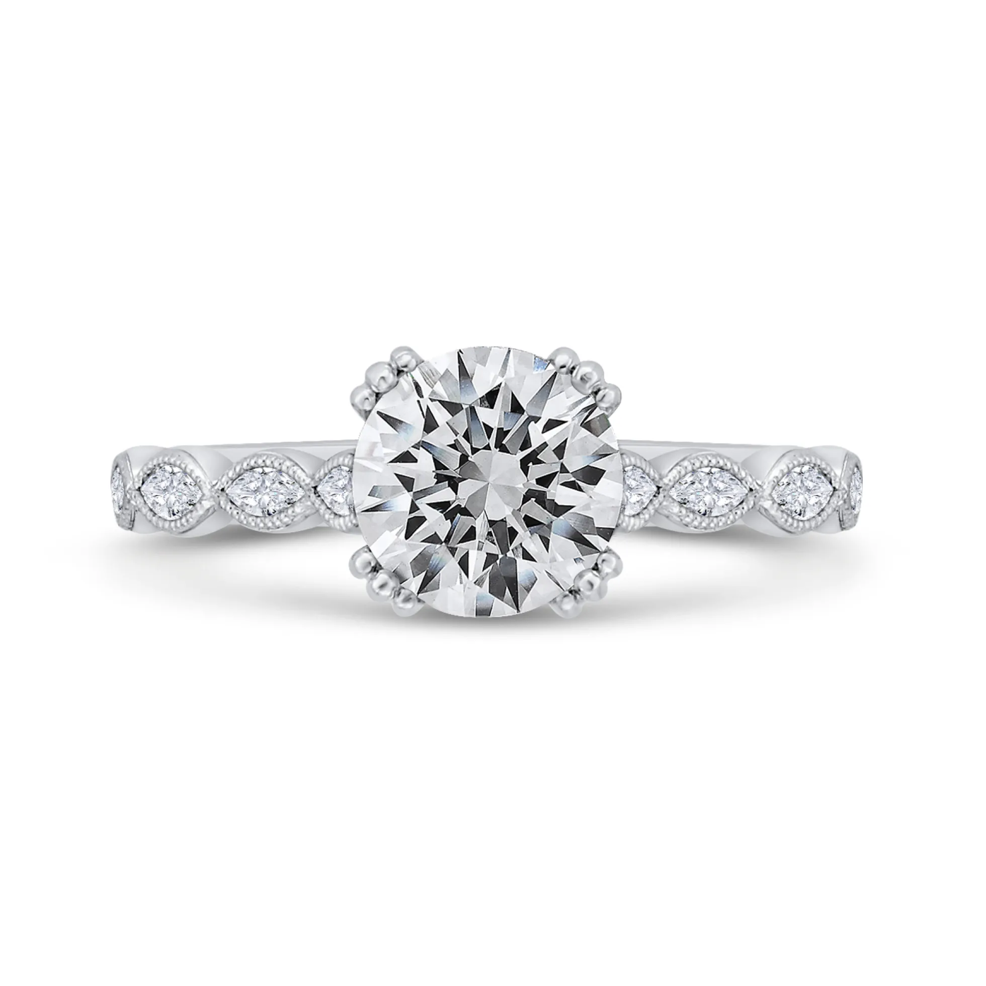 Bella Ponte Diamond Engagement Ring Setting 14K