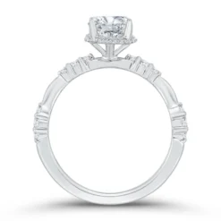 Bella Ponte Diamond Semi-Mount Ring Setting 14K