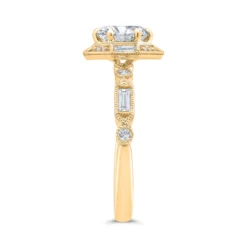 Bella Ponte Engagement Ring Setting 14k Cubic Zirconia