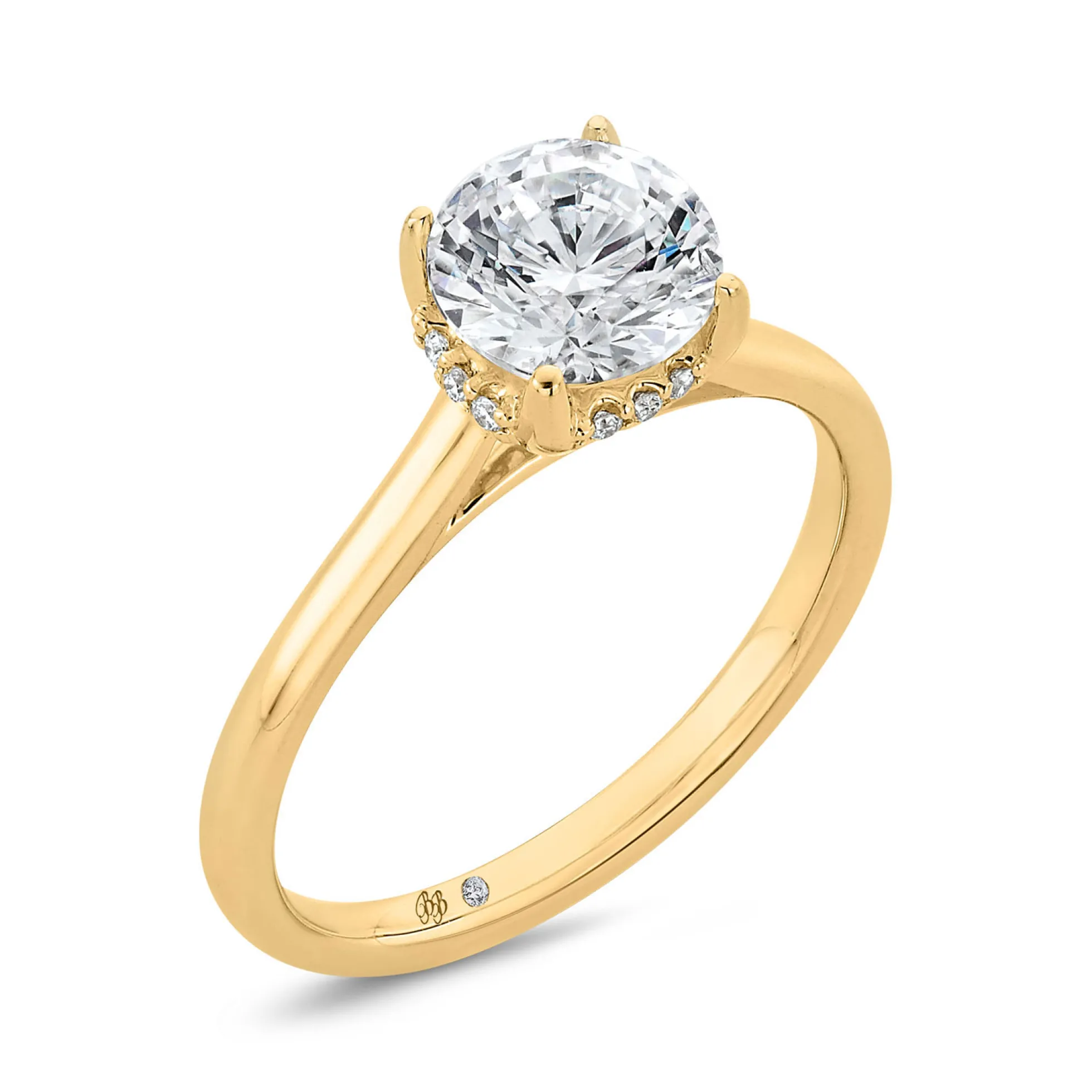 Bella Ponte Engagement Ring Setting 14K