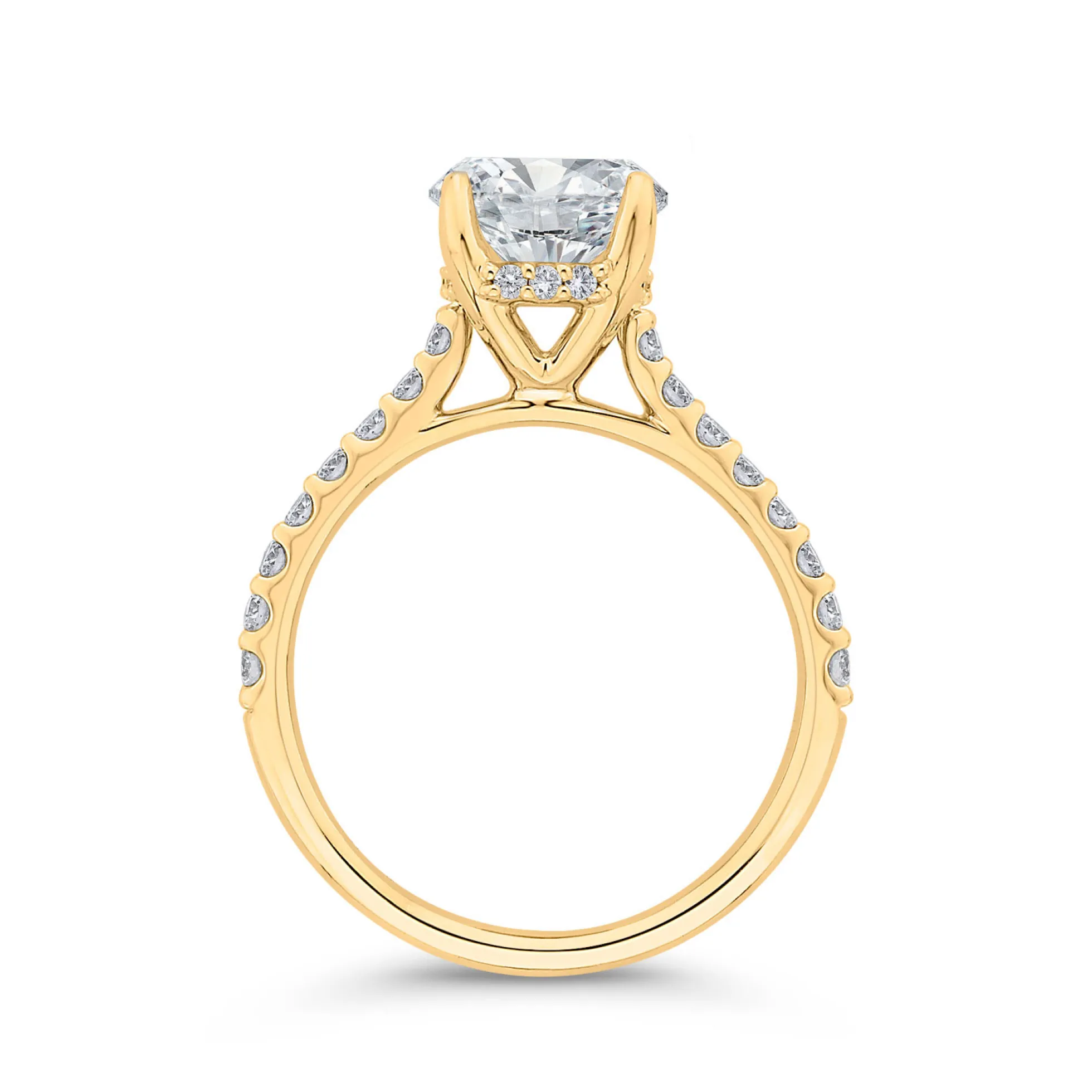 Bella Ponte Engagement Ring Setting 14K