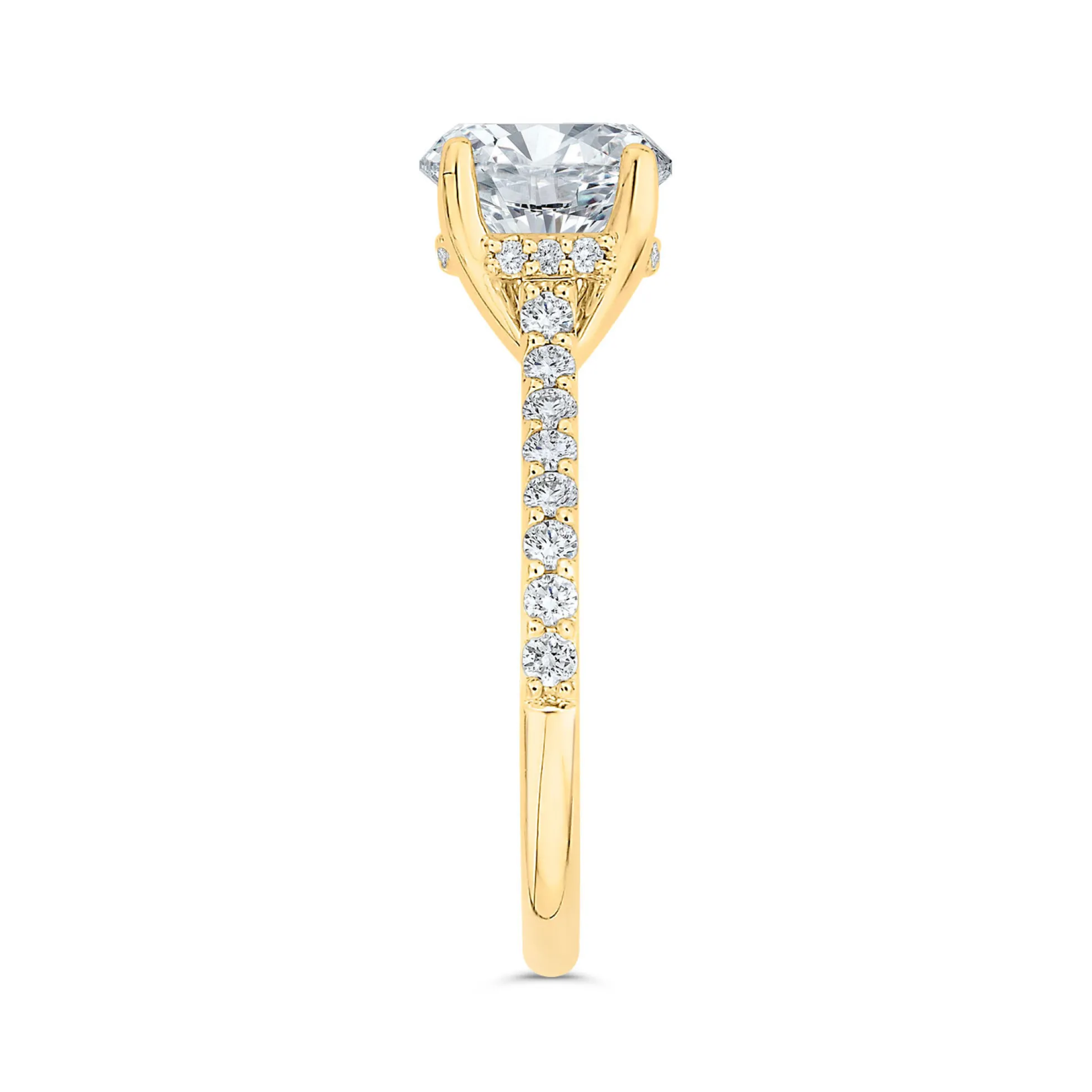 Bella Ponte Engagement Ring Setting 14K