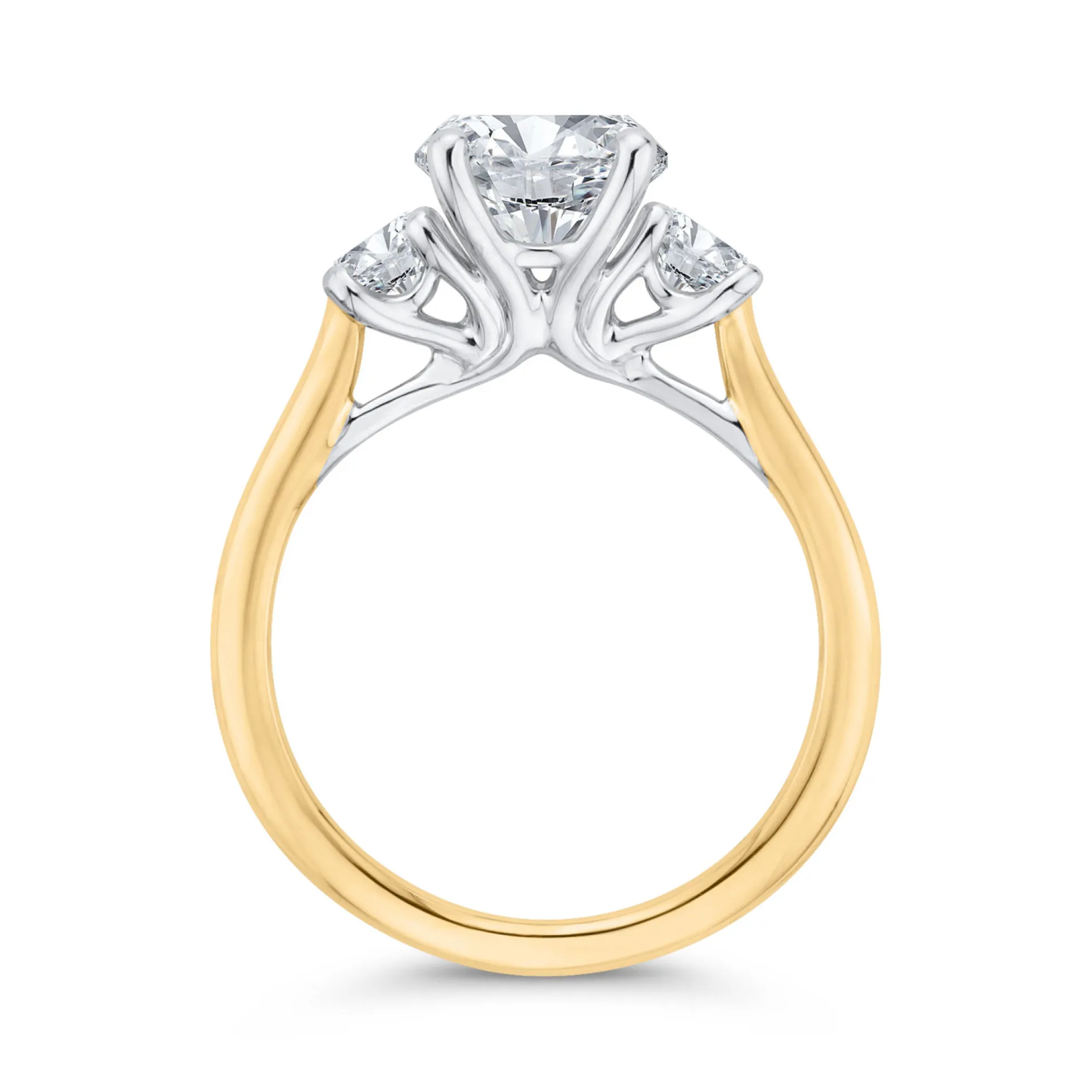 Bella Ponte Engagement Ring Setting 14K
