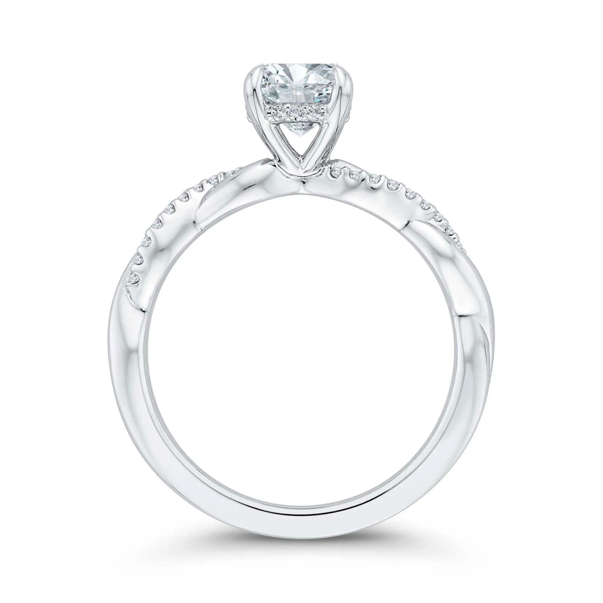 Bella Ponte Engagement Ring Setting 14K