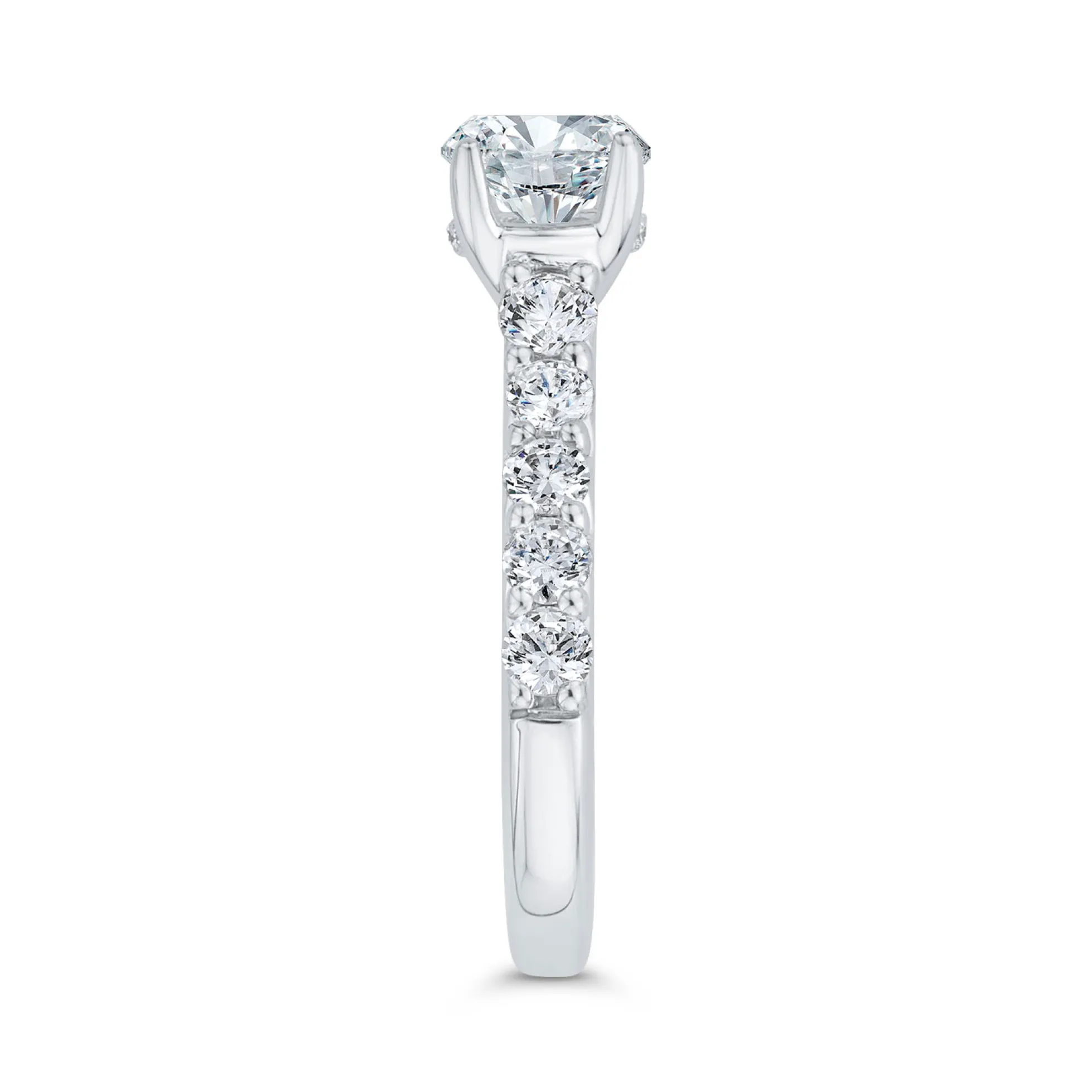 Bella Ponte Engagement Ring Setting in Platinum
