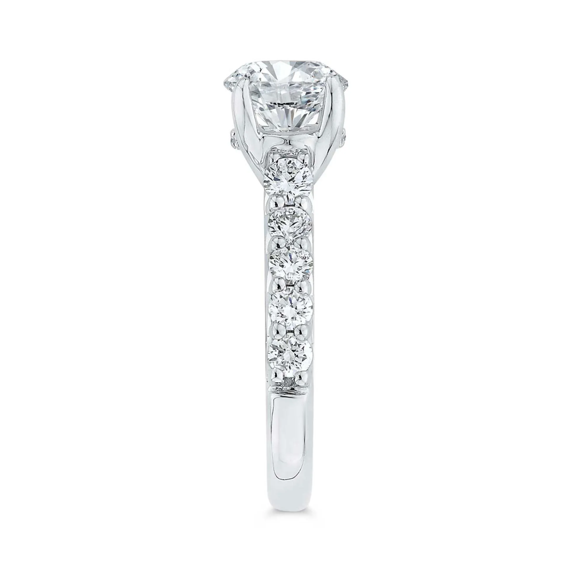 Bella Ponte Engagement Ring Setting in Platinum