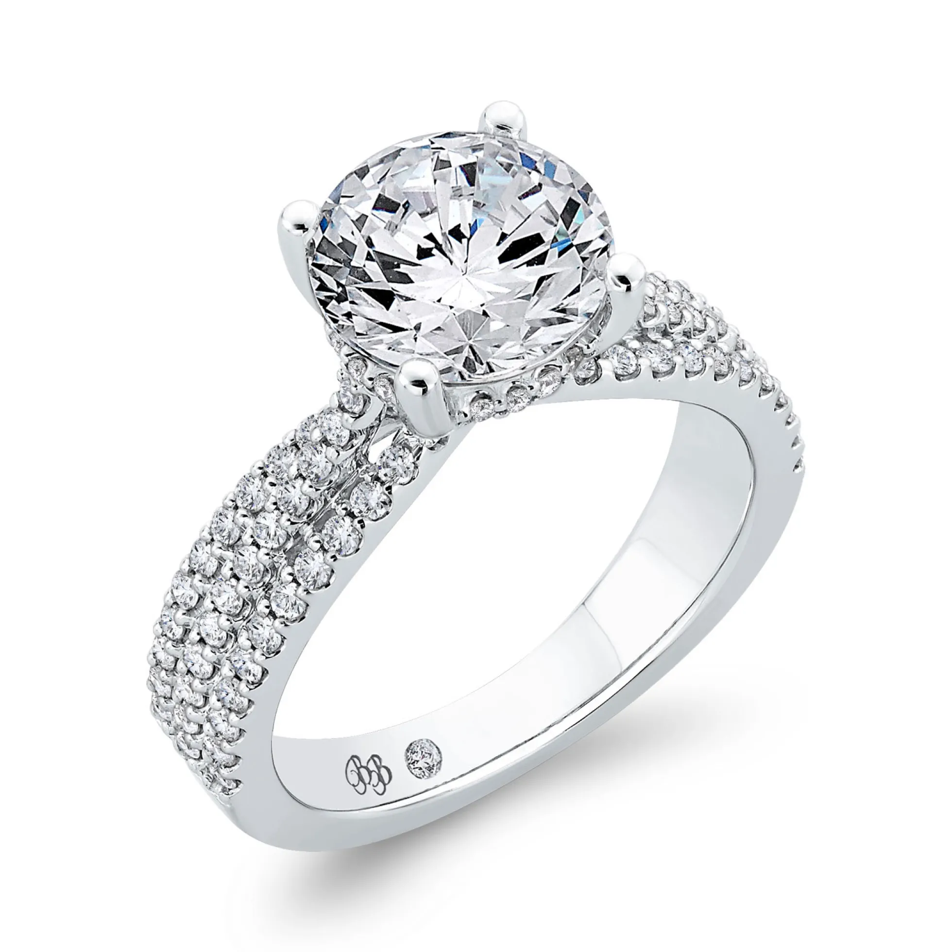 Bella Ponte Engagement Ring Setting 14K
