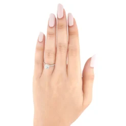 Bella Ponte Ikuma Canadian White Gold Diamond Engagement Ring