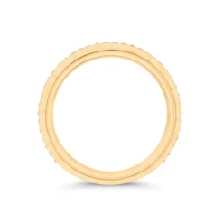 Bella Ponte Polished Knife Edge Diamond Bridal Ring, 14K Yellow Gold