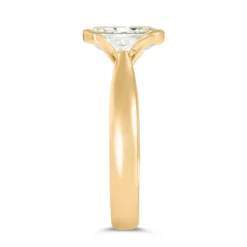 Bella Ponte Radiant Cut Engagement Ring, 2-¼ Carat, 18K Yellow Gold