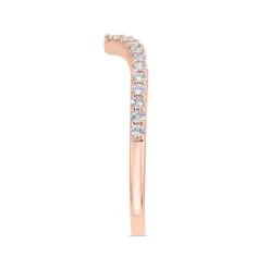 Bella Ponte Rose Gold Diamond Band 14K