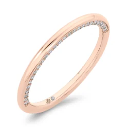 Bella Ponte Rose Gold Diamond Band 14K