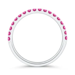 Bella Ponte Ruby Tiger Band, 14K White Gold