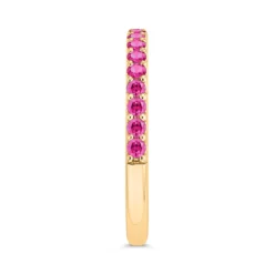 Bella Ponte Ruby Tiger Band, 14K Yellow Gold