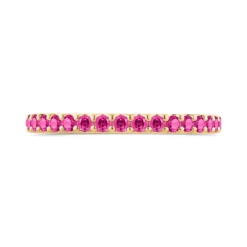Bella Ponte Ruby Tiger Band, 14K Yellow Gold