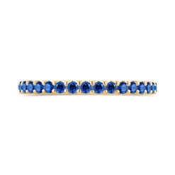 Bella Ponte Sapphire Tiger Band, 14K Yellow Gold