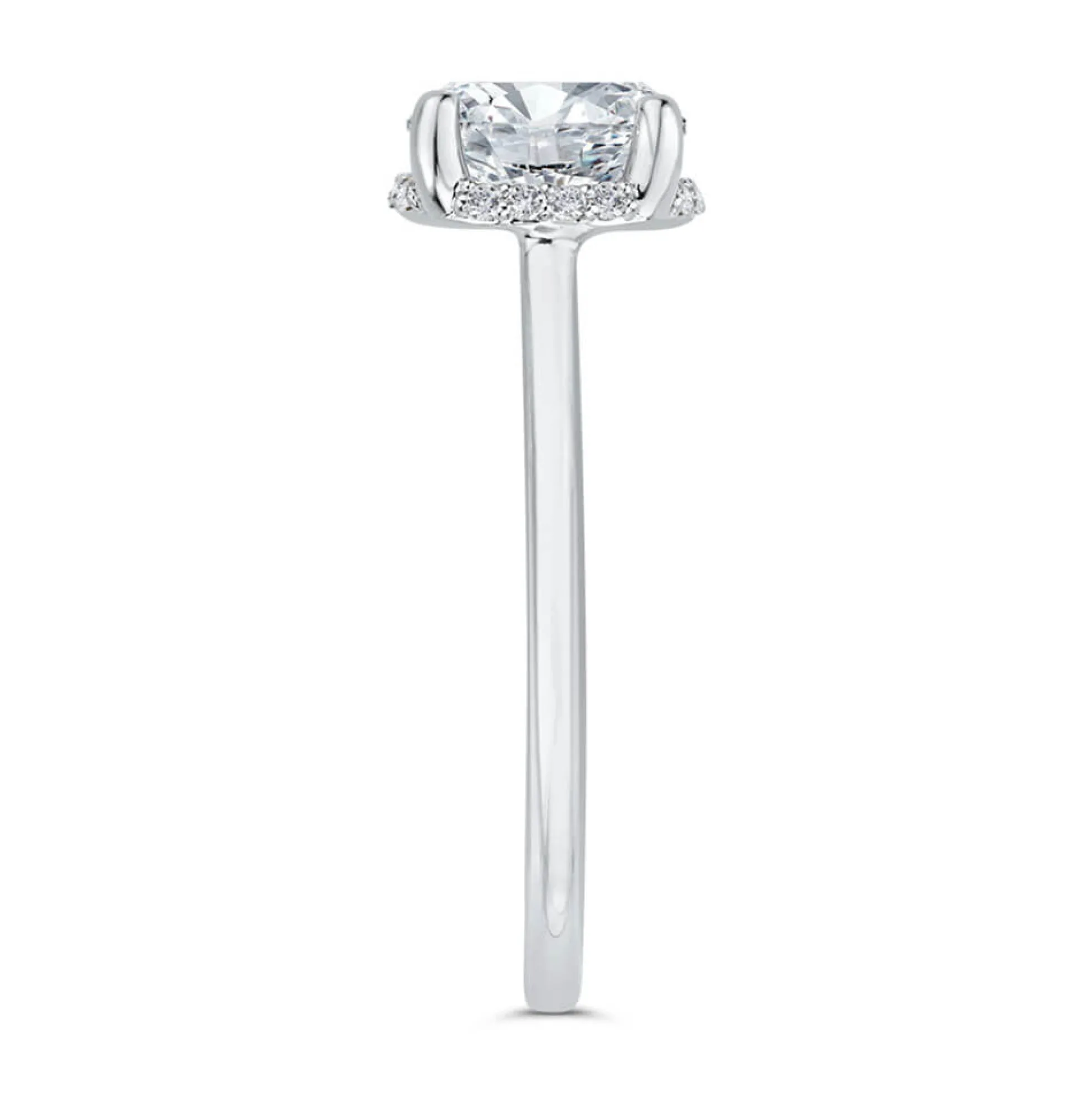Bella Ponte "The Whisper" Diamond Engagement Ring Setting 14K
