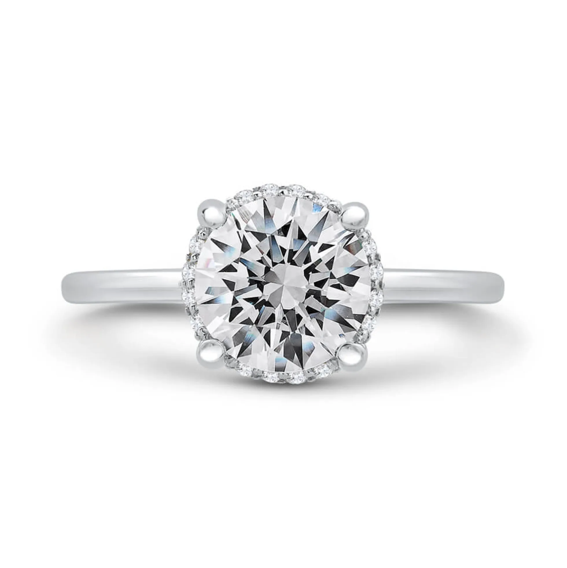 Bella Ponte "The Whisper" Diamond Engagement Ring Setting 14K