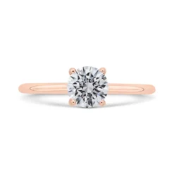 Bella Ponte "The Whisper" Rose Gold Engagement Ring Setting 14K