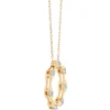 Ben Bridge Signature Circle Diamond Pendant Necklace, 18K Yellow Gold